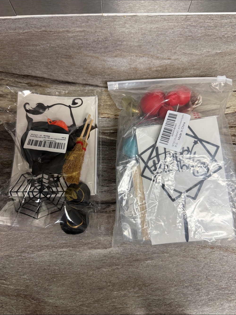 Halloween Theme and Baseball Theme Decorative Kit